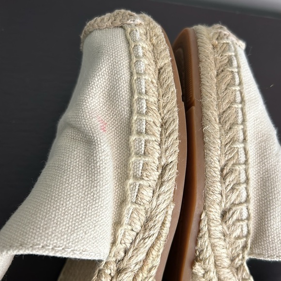 Tory Burch Sandal Catalina Espadrille Wedge
Natural Shoe Slip On Logo Sz 5 - Picture 13 of 13